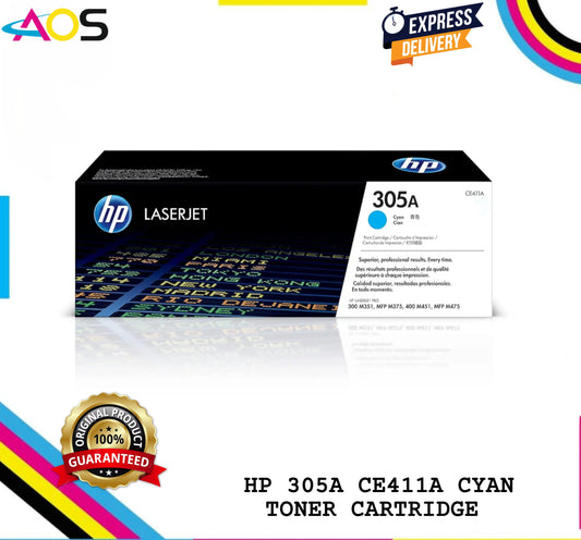 Hp 305a cyan toner cartridge 