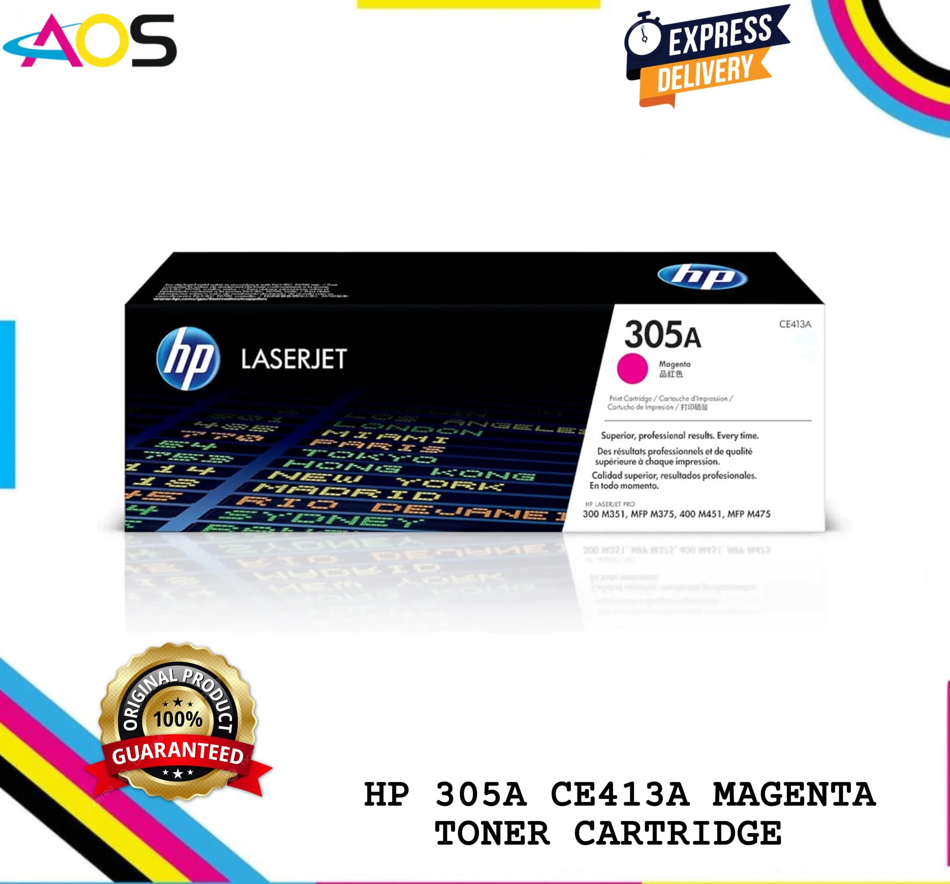 Hp 305a Magenta toner cartridge 