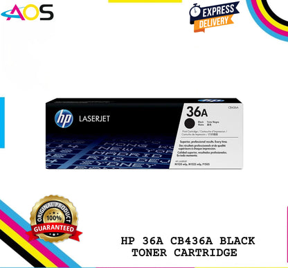 hp 36a black toner cartridge