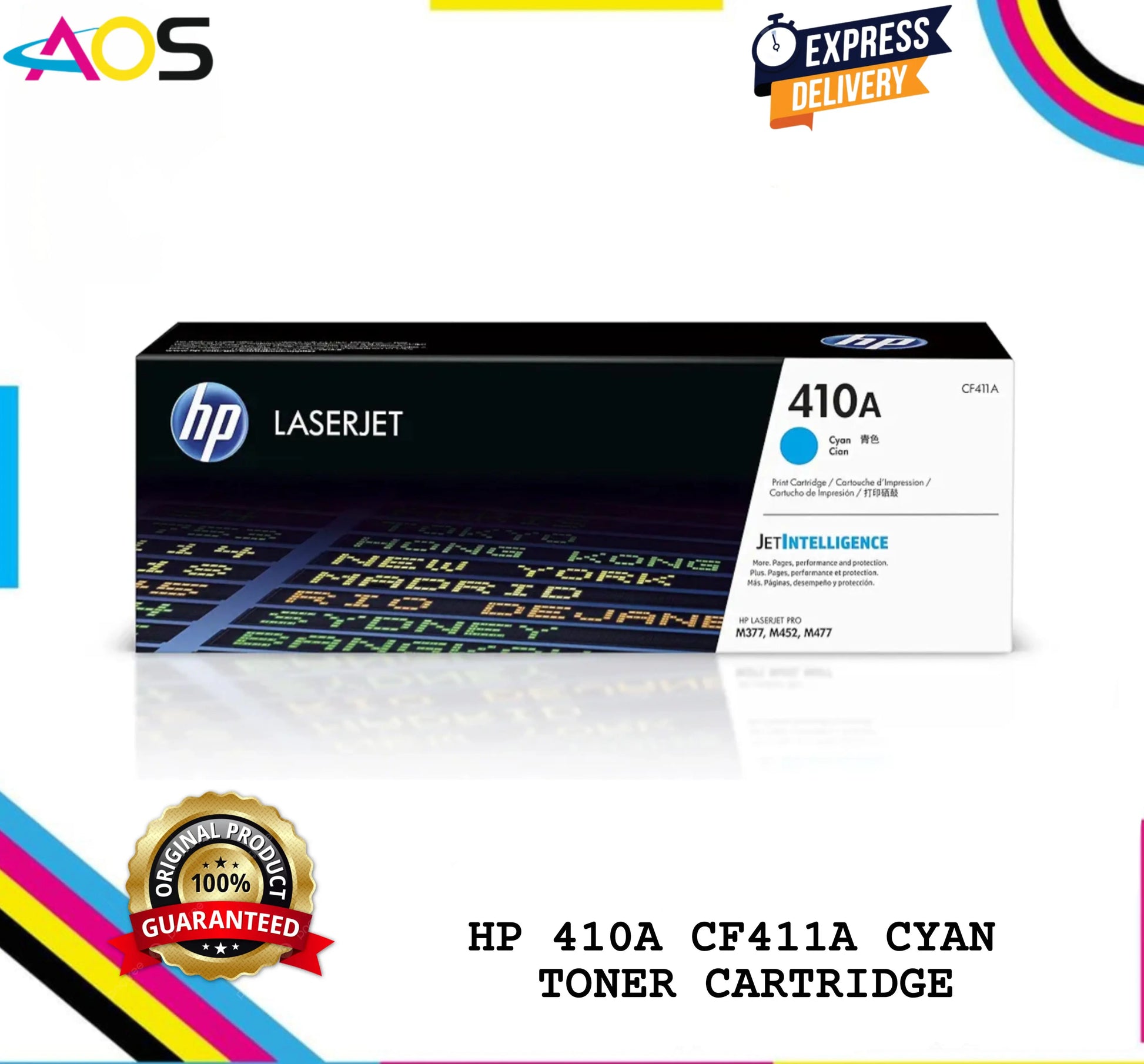HP 410A Cyan Toner Cartridge 