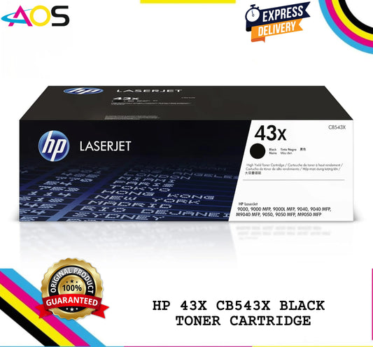 Non-Oem HP 43X Black  High-Yield Toner Cartridge - Aos Cartridge Aos Cartridge