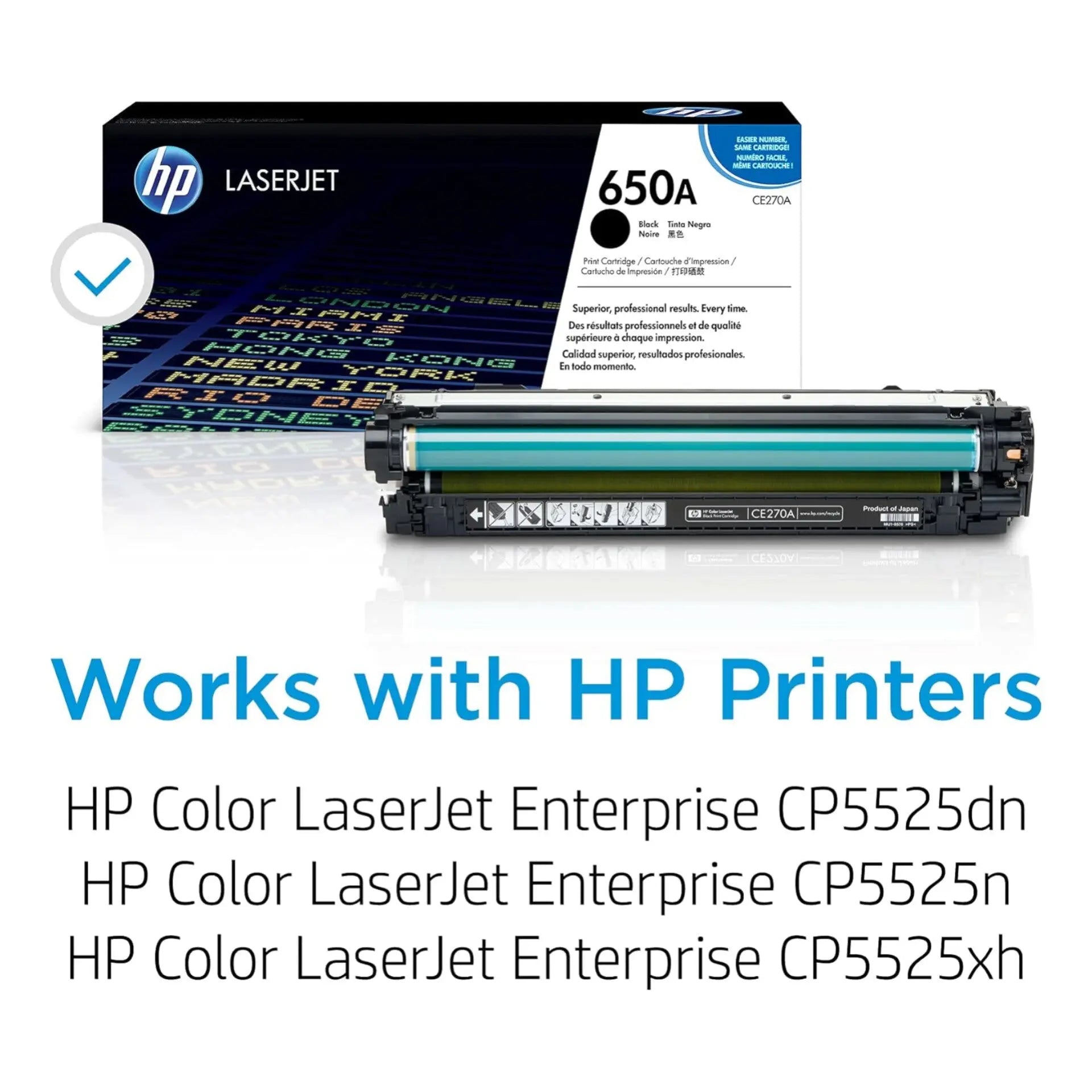 Hp 650a Black toner