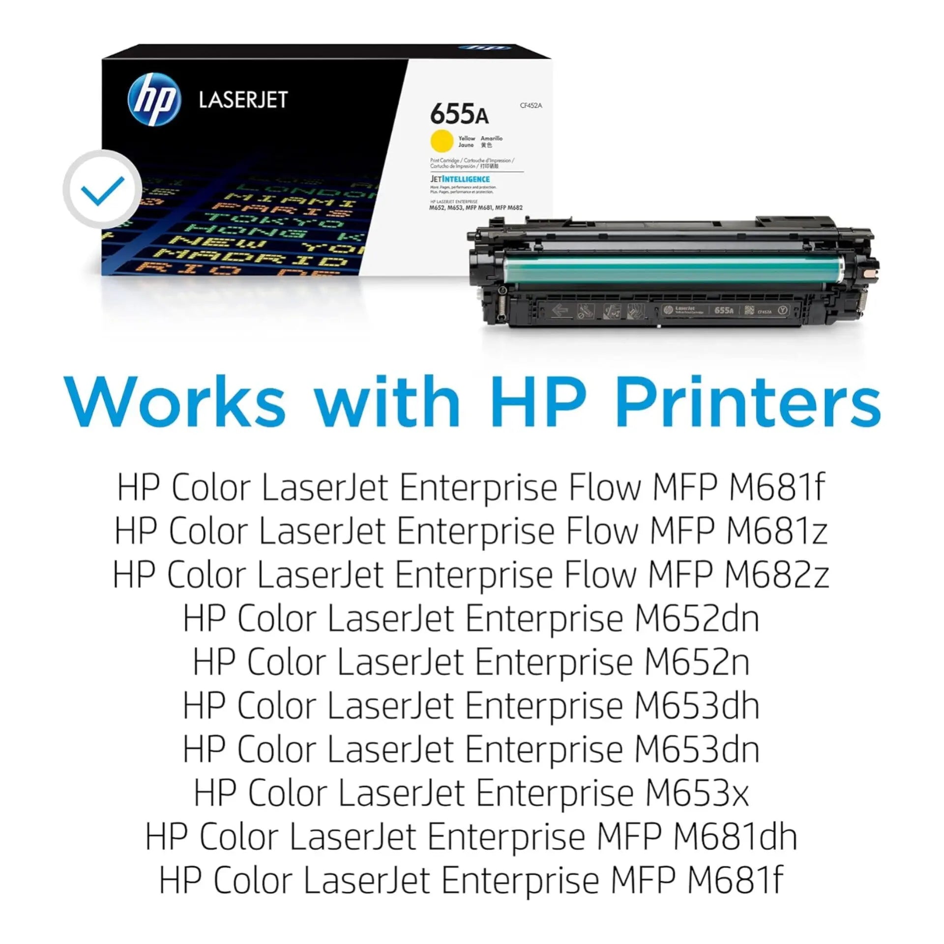 HP 655A Yellow