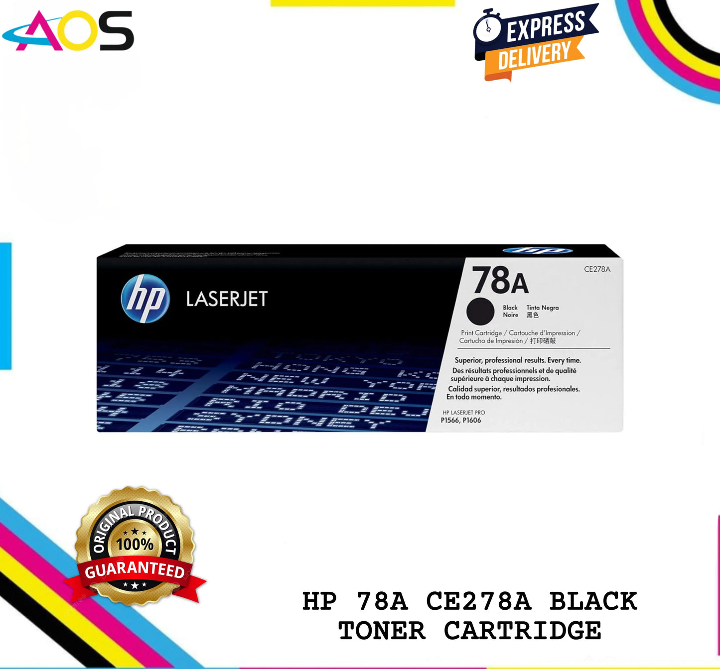 hp 78a black toner cartridge