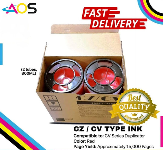 red riso cv 3230 ink bottle,pack of 2 Aos Cartridge
