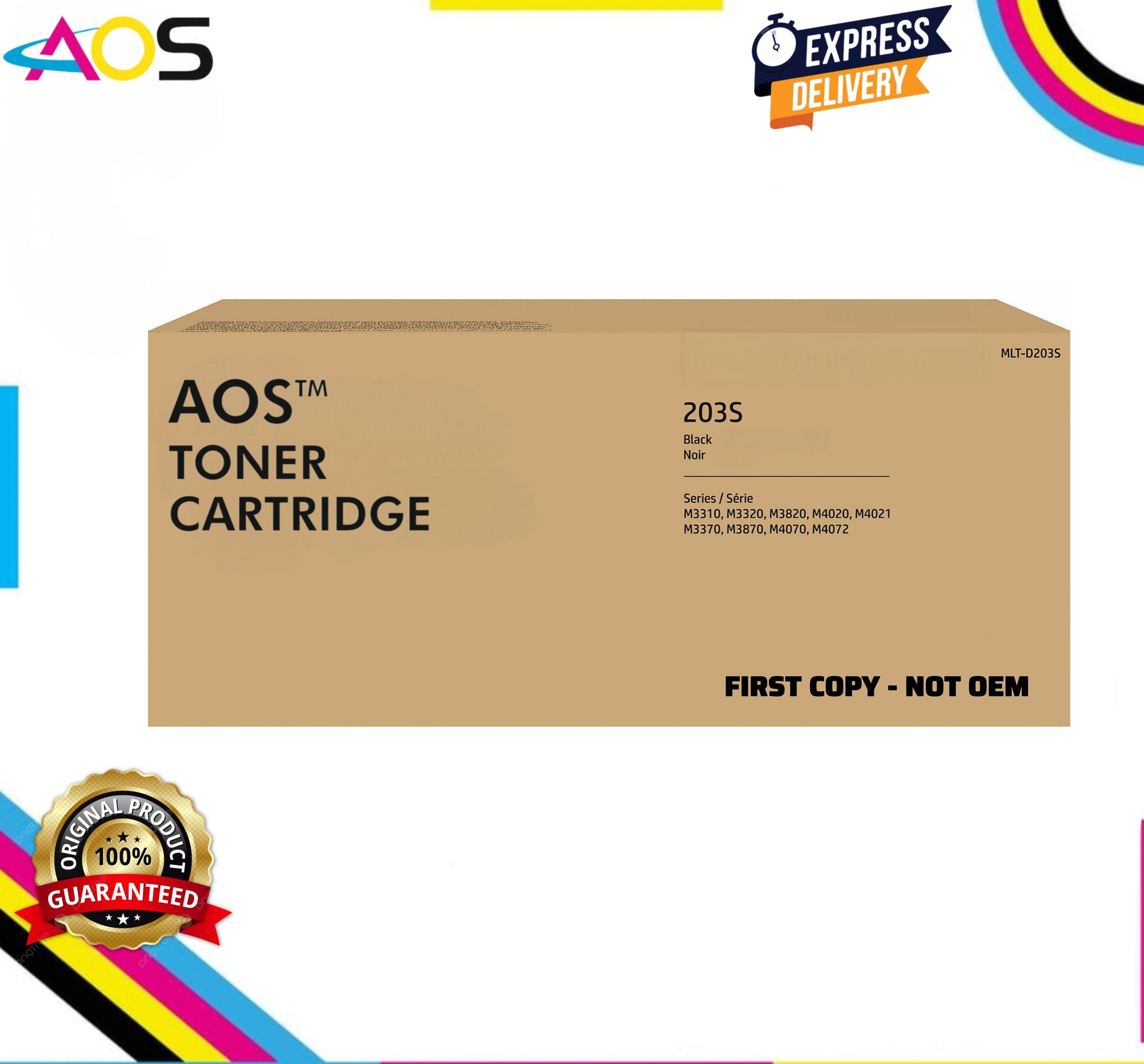 Samsung 203S MLT-D203S Black Toner Cartridge 