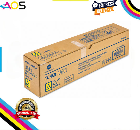 Konica Minolta TN-324 Yellow Toner Cartridge Aos Cartridge