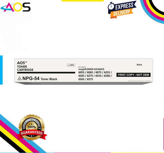 Aos NPG-54 Black Toner Cartridge - Replacement For Canon Npg-54 Aos Cartridge